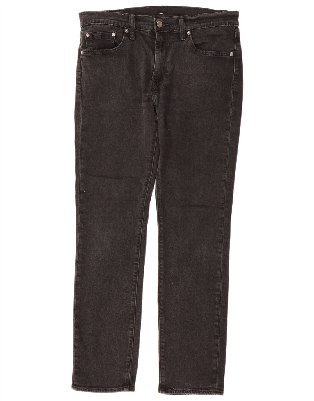 Мужские джинсы Levi's 511 Slim W33 L32 Серые хлопковые