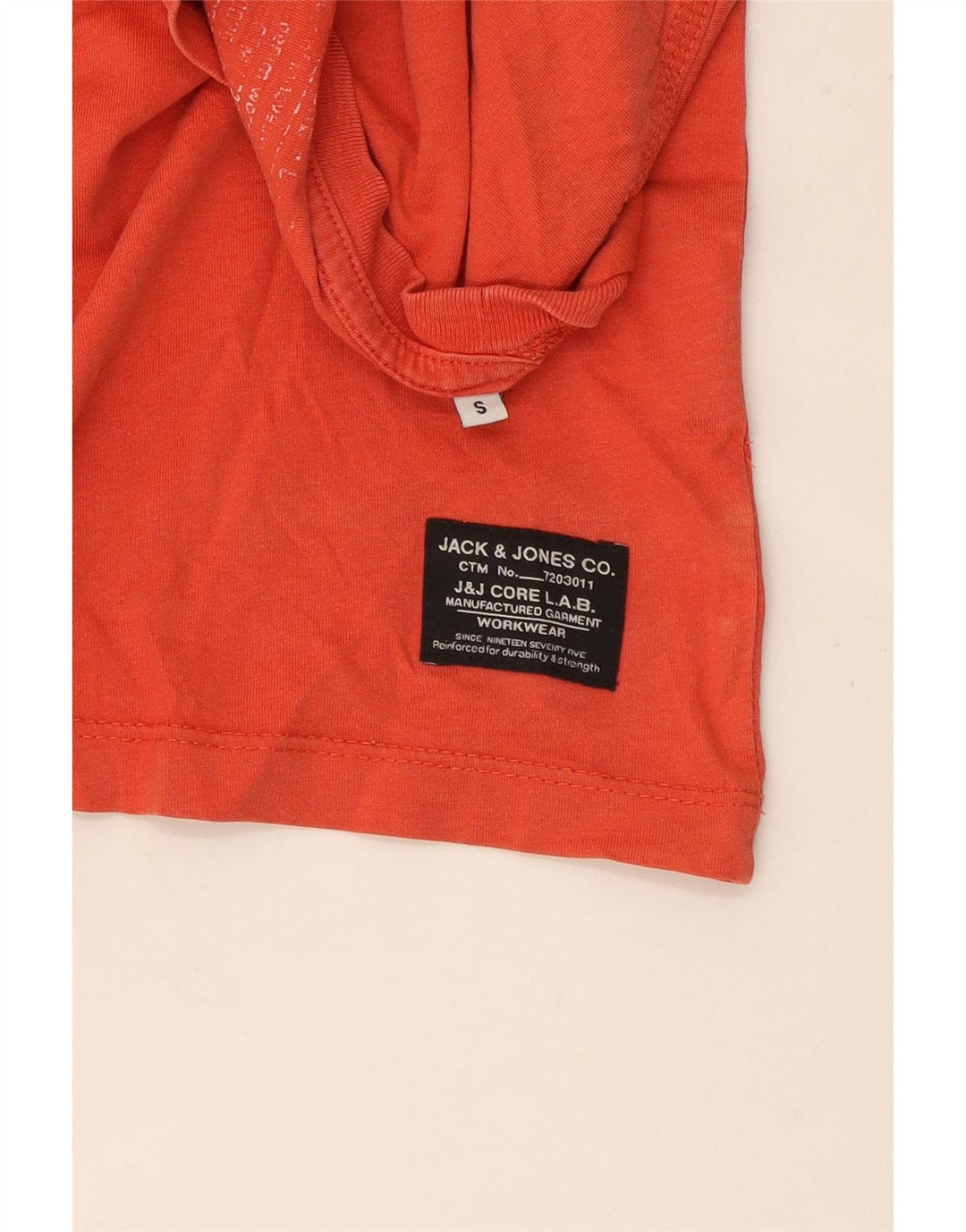 Мужская футболка с рисунком Jack & Jones, маленький красный хлопок