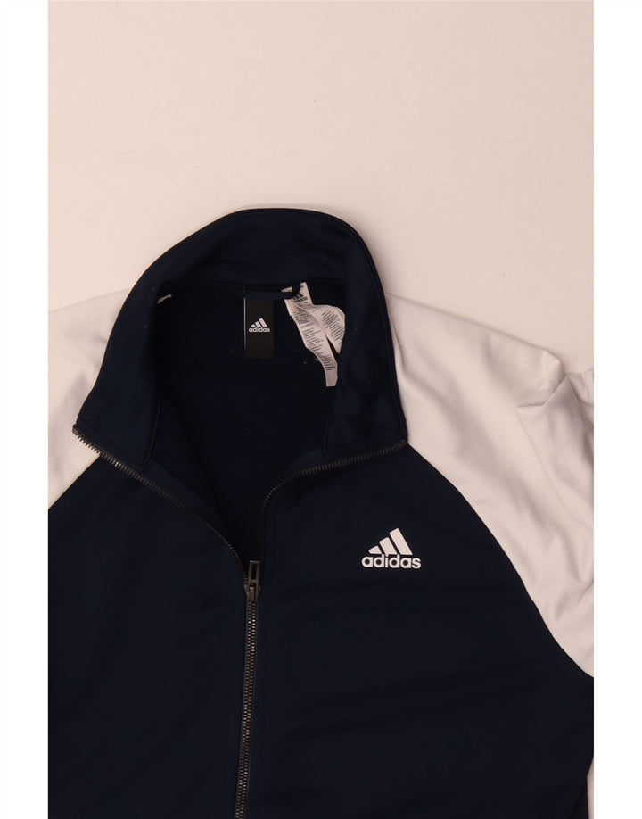 Мужской спортивный костюм Adidas Top Jacket UK 38/40 Medium Navy Blue Colorblock