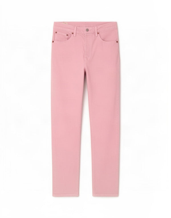 Женские прямые джинсы Levi's 501 W28 L29 розовые