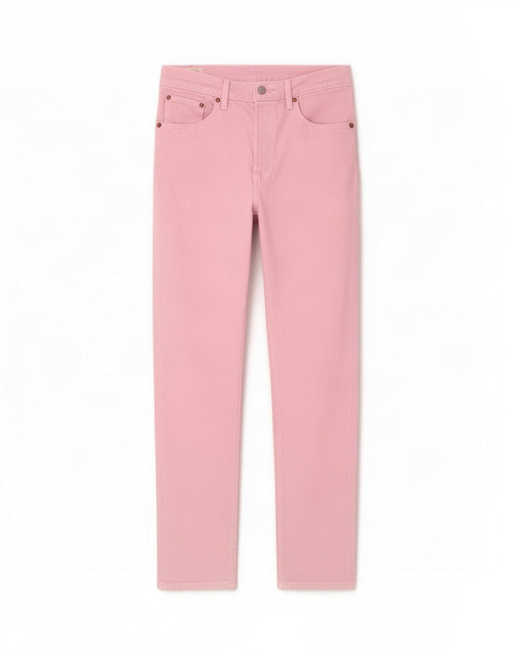 Женские прямые джинсы Levi's 501 W28 L29 розовые