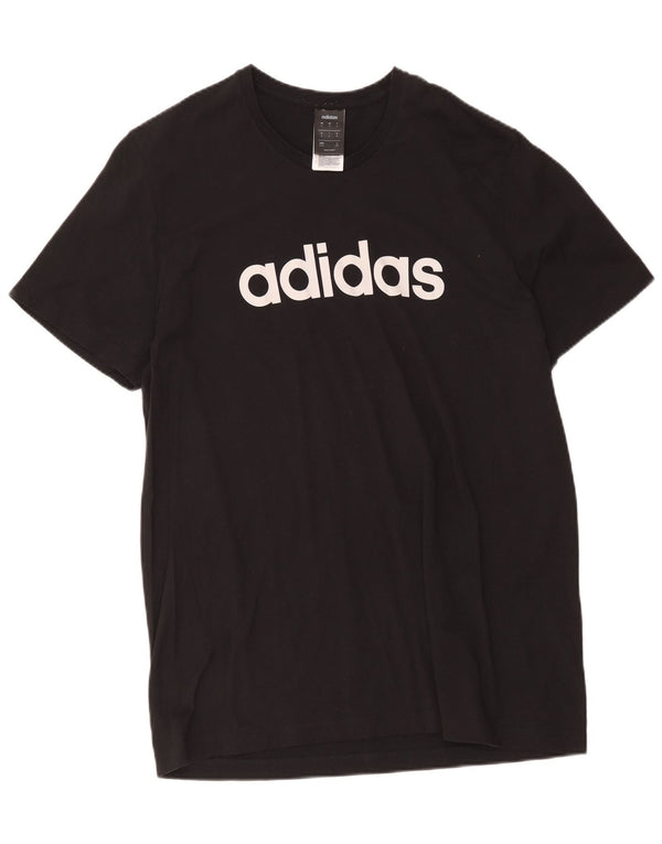 Мужская футболка Adidas Tall с рисунком Top XL, черный хлопок