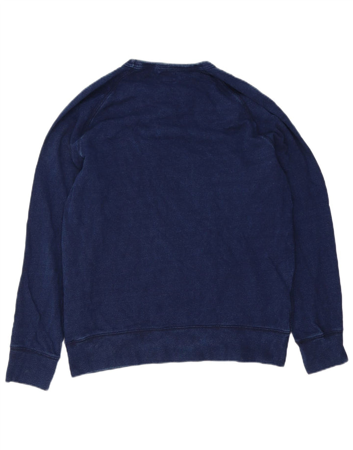 Мужской свитер Levi's, джемпер темно-синего цвета, хлопок среднего размера