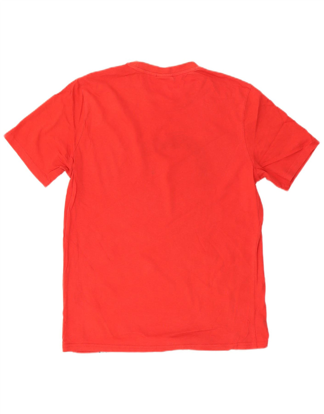 ELLESSE Мужская футболка с рисунком Топ из хлопка среднего красного цвета