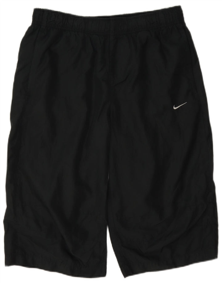 Мужские спортивные шорты Nike, маленькие черные