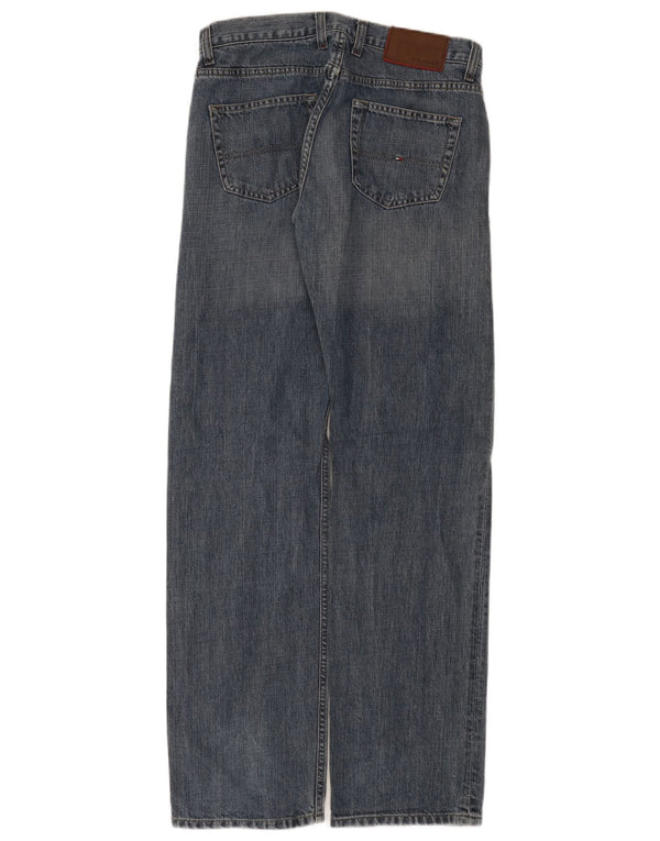 Мужские прямые джинсы Tommy Hilfiger W32 L34 синие, хлопок