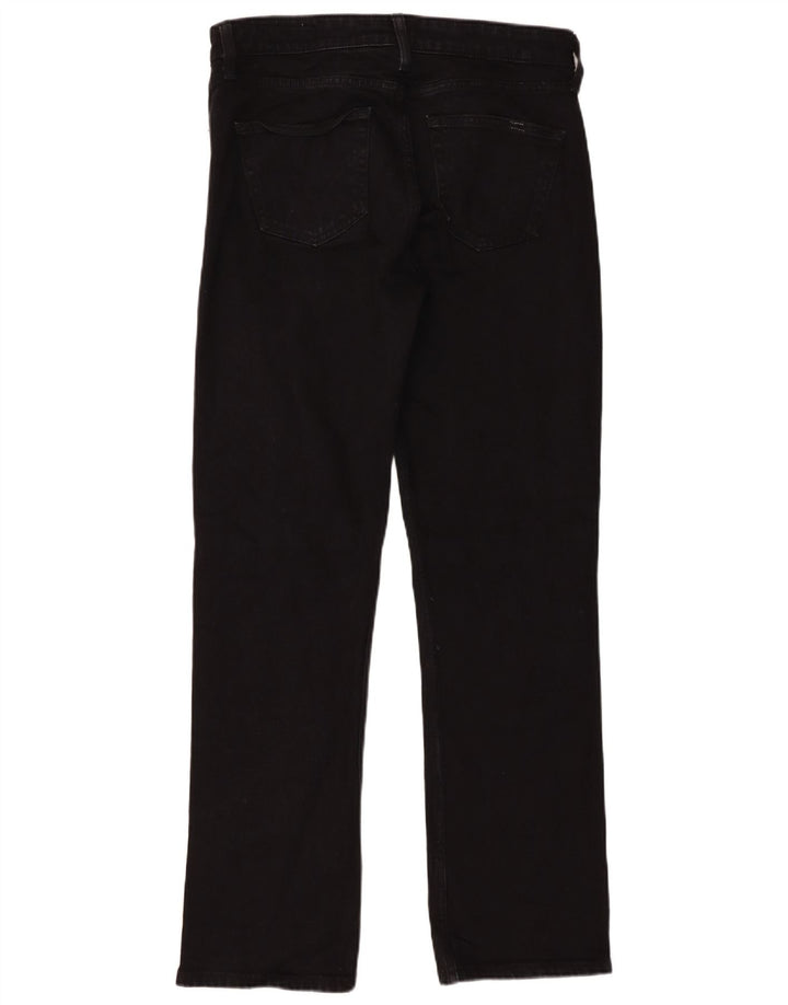 Женские прямые джинсы Zara EU 40 Medium W30 L32, черные