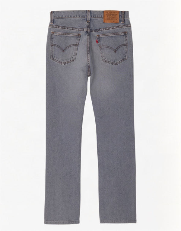 Мужские прямые джинсы Levi's W31 L28 синие, хлопок