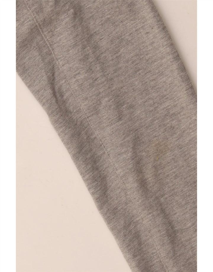 Женский кардиган с капюшоном ADIDAS UK 12/14, средний серый, цветные блоки