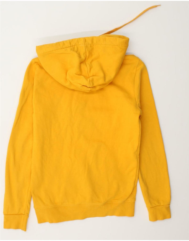 STARTER Mens Graphic Hoodie Jumper Small Yellow Cotton Vintage Starter and Second-Hand Starter from Messina Hembry 