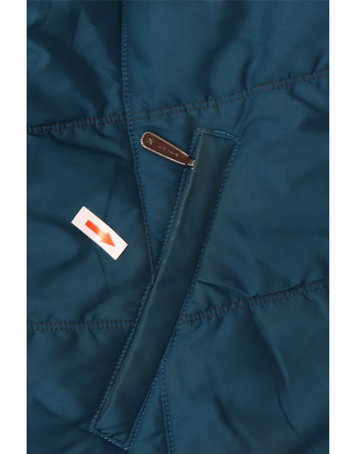 Женская утепленная куртка с капюшоном Ariat UK 14, средний синий полиэстер