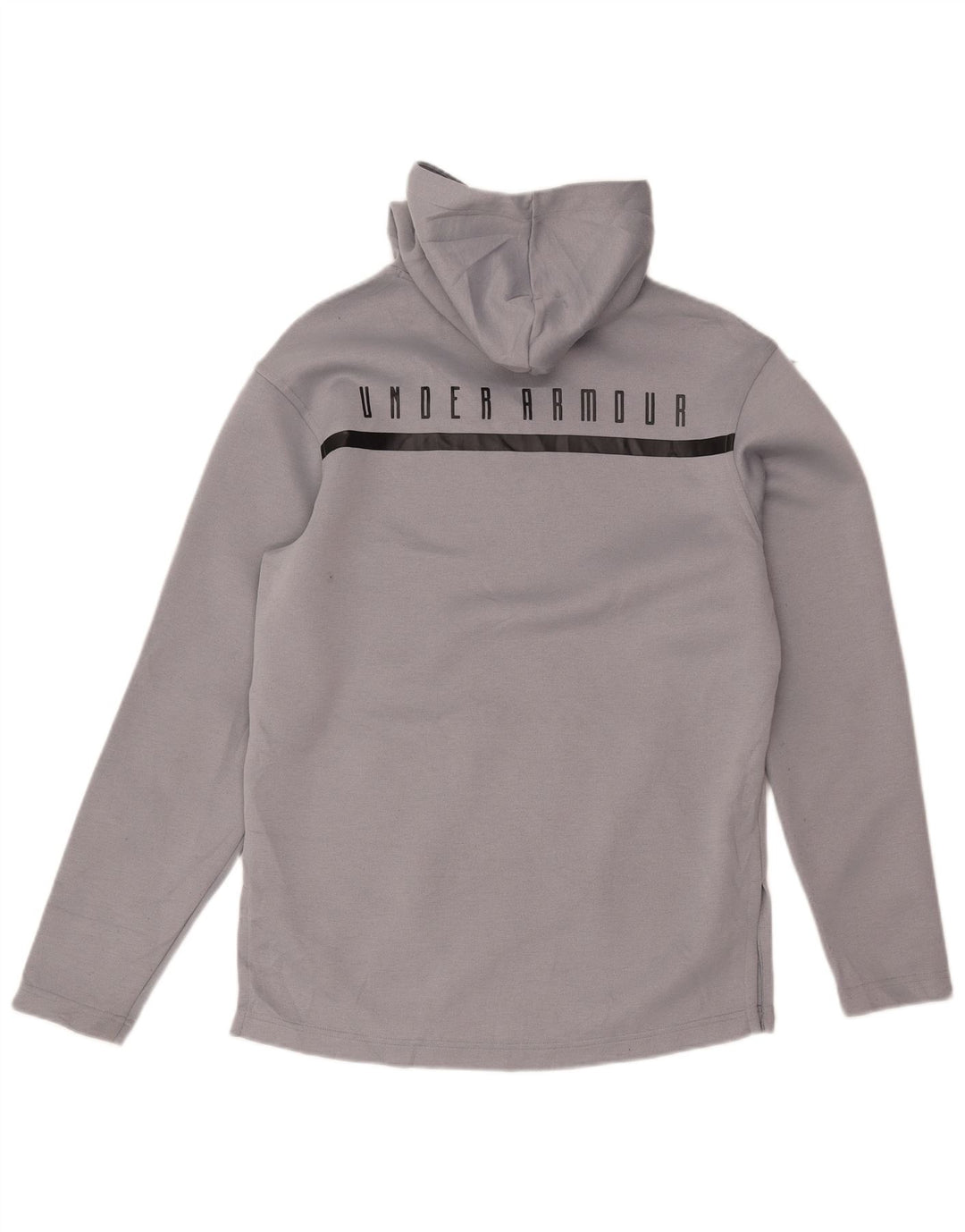 Мужской джемпер с капюшоном Under Armour Cold Gear, маленький серый, полиэстер