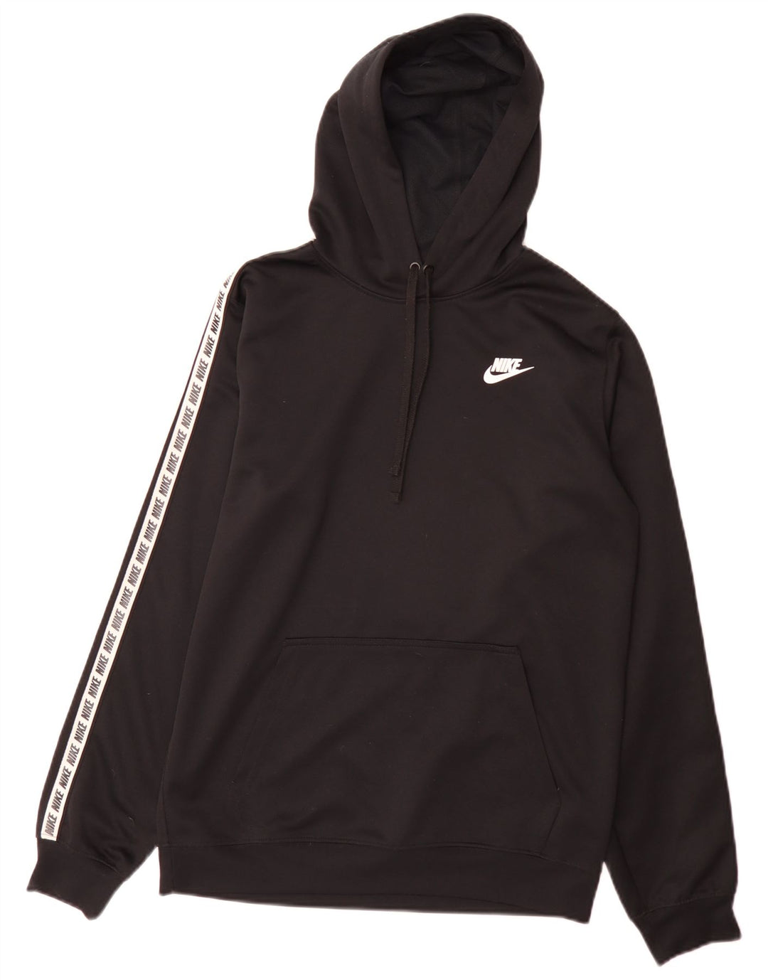 Мужской джемпер с капюшоном Nike, маленький черный, полиэстер