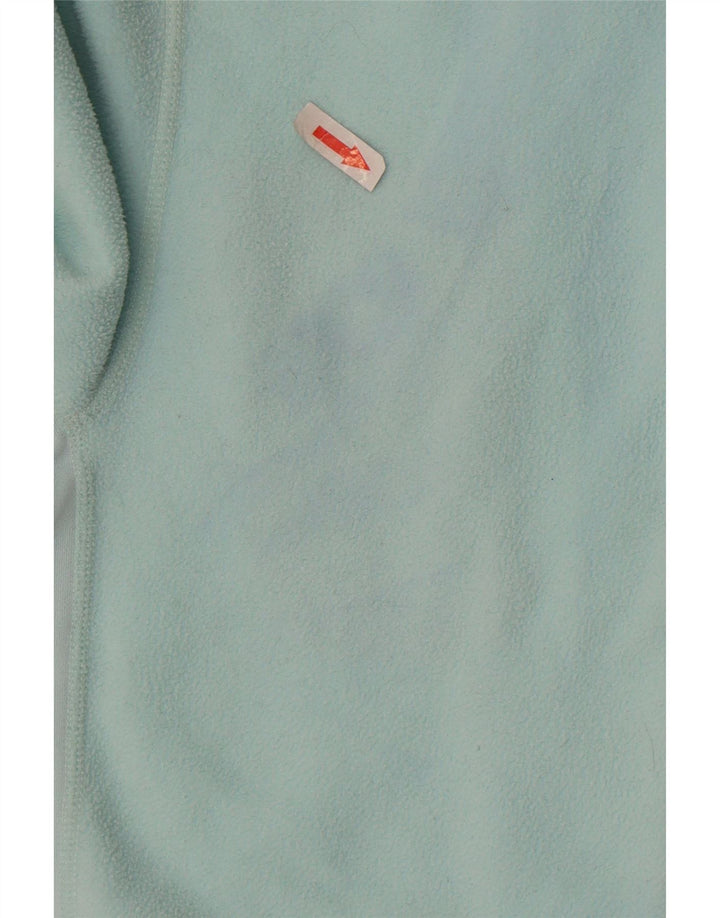 Женская флисовая куртка Nike, США, 12/14, большой бирюзовый полиэстер