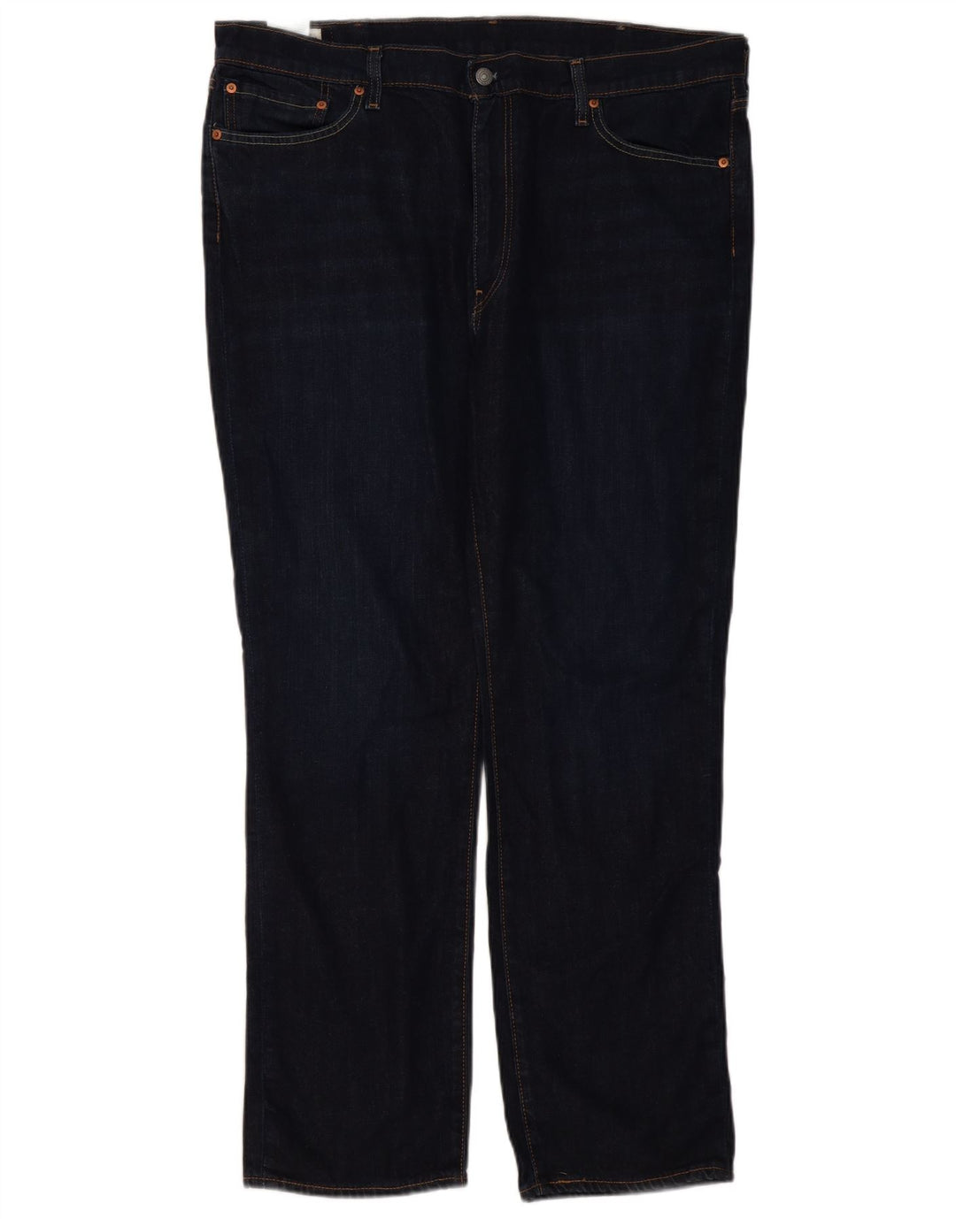 Мужские прямые джинсы Levi's 514 W40 L32 темно-синие, хлопок