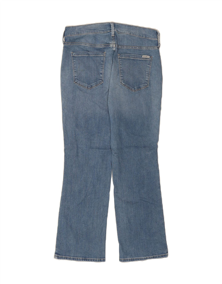 EDDIE BAUER Womens Slightly Curvy Flared Jeans US 10 Large W30 L26 Blue Vintage Eddie Bauer and Second-Hand Eddie Bauer from Messina Hembry 