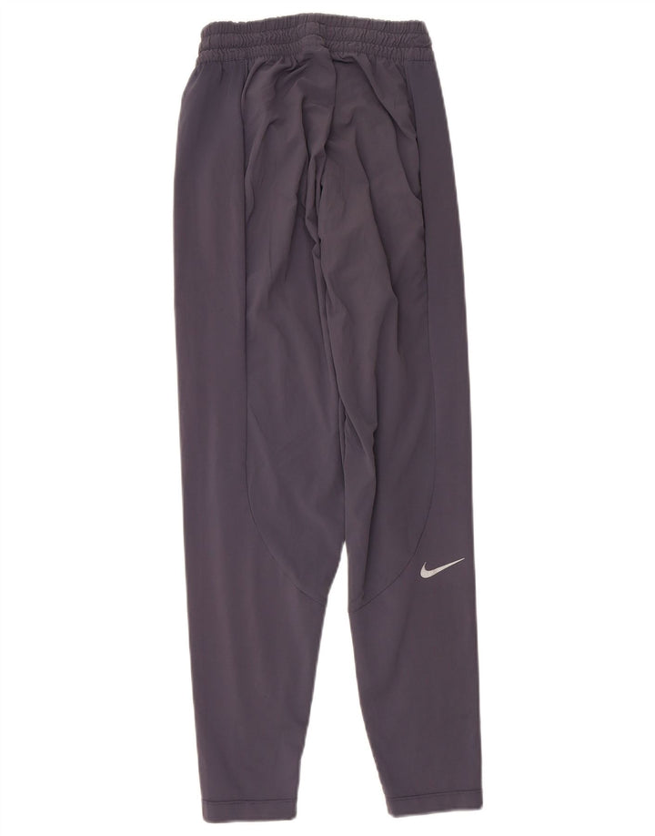 Мужские спортивные брюки Nike Dri Fit, маленькие темно-синие, полиэстер