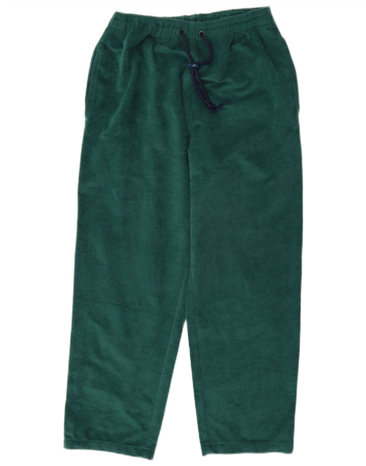 Мужской велюровый спортивный костюм MC KEE'S, средний зеленый полиэстер с цветными блоками