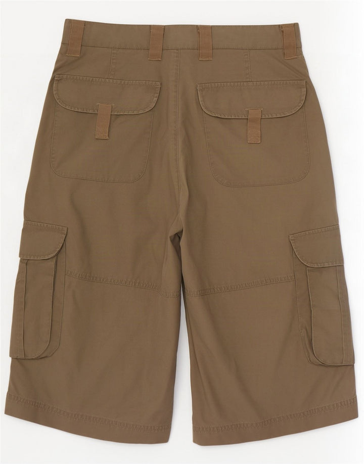 Мужские шорты карго Zara EU 38 Small W30 Хаки Хлопок