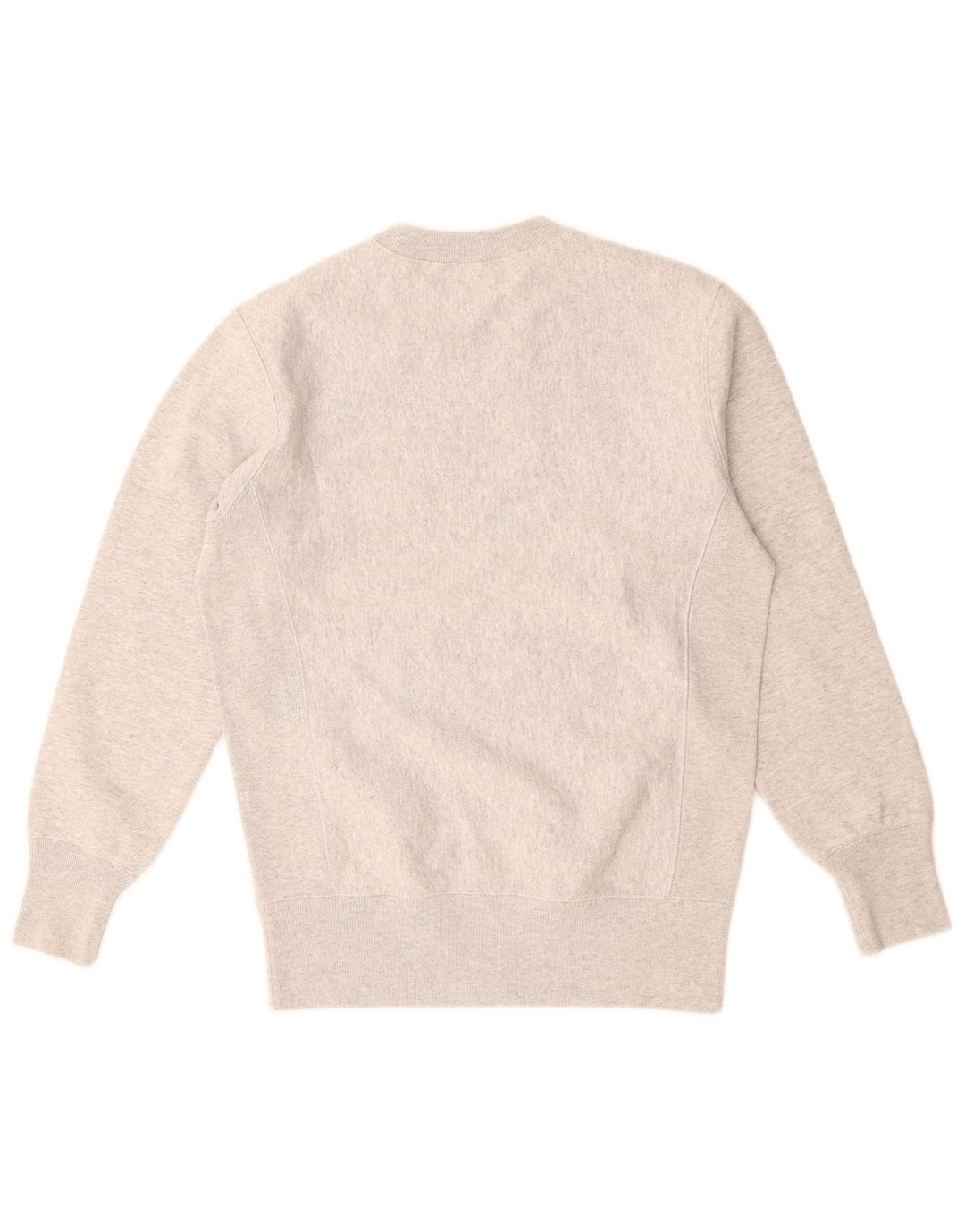 Мужской свитшот с рисунком Champion, маленький серый хлопковый джемпер в крапинку