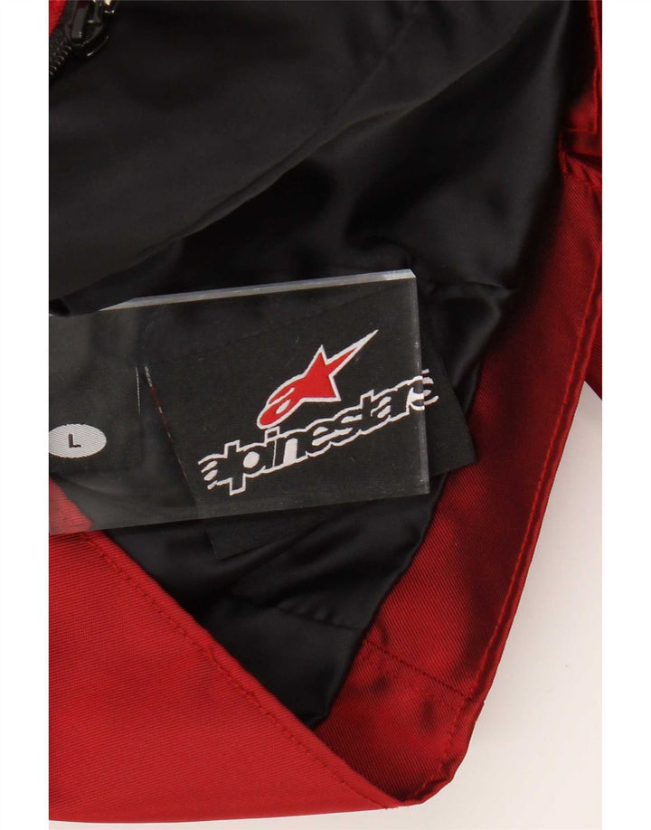 Женская гоночная куртка Alpinestars UK 14, большая красная