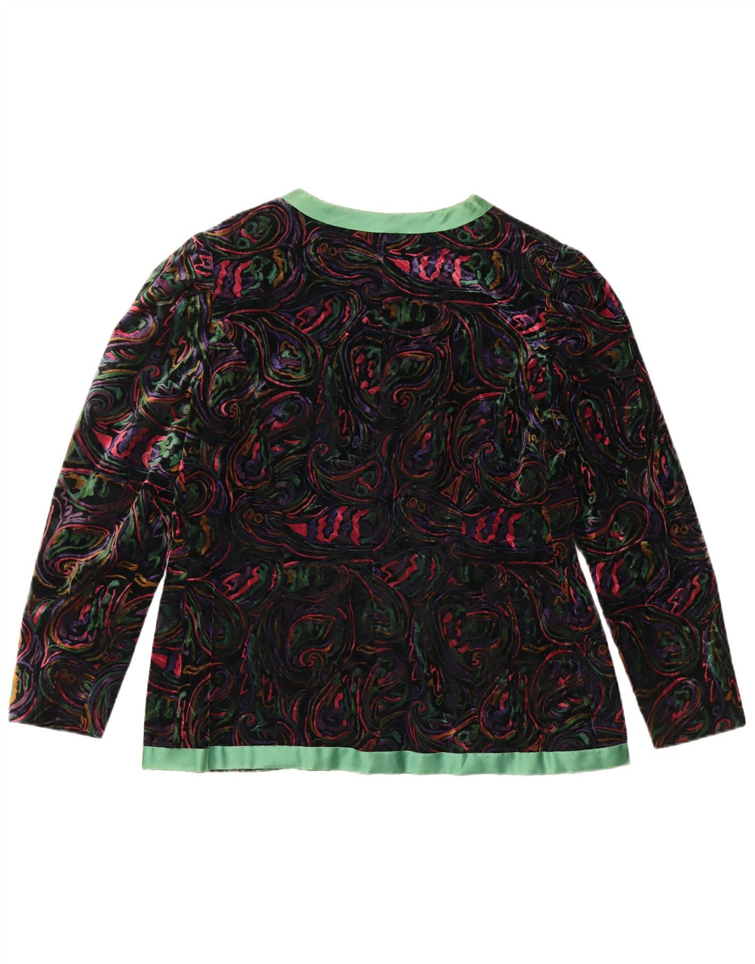 ВИНТАЖНЫЙ комплект женской юбки из 2 предметов на 1 пуговице, Великобритания 12, средний W32, разноцветный