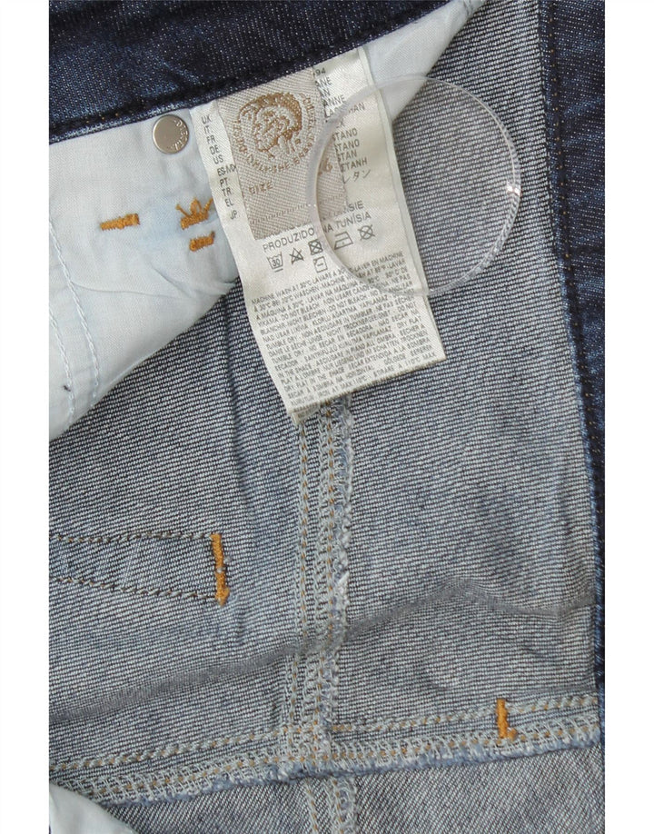 Женские укороченные джинсы DIESEL Skinzee Banana W26 L24, синий хлопок