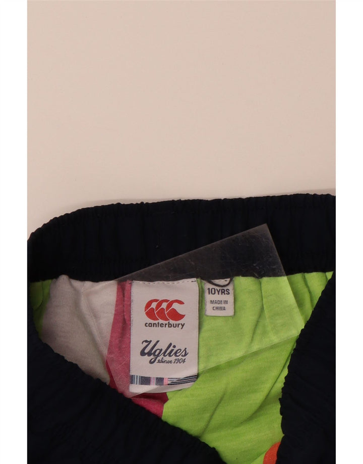 CANTERBURY Спортивные брюки с графическим рисунком для девочек 9–10 лет, темно-синие