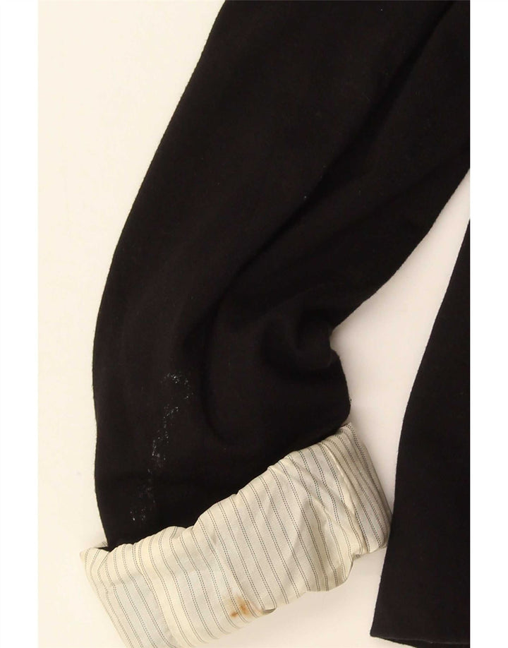 Женский пиджак на 1 пуговице Zara UK 6 XS, черный вискоза