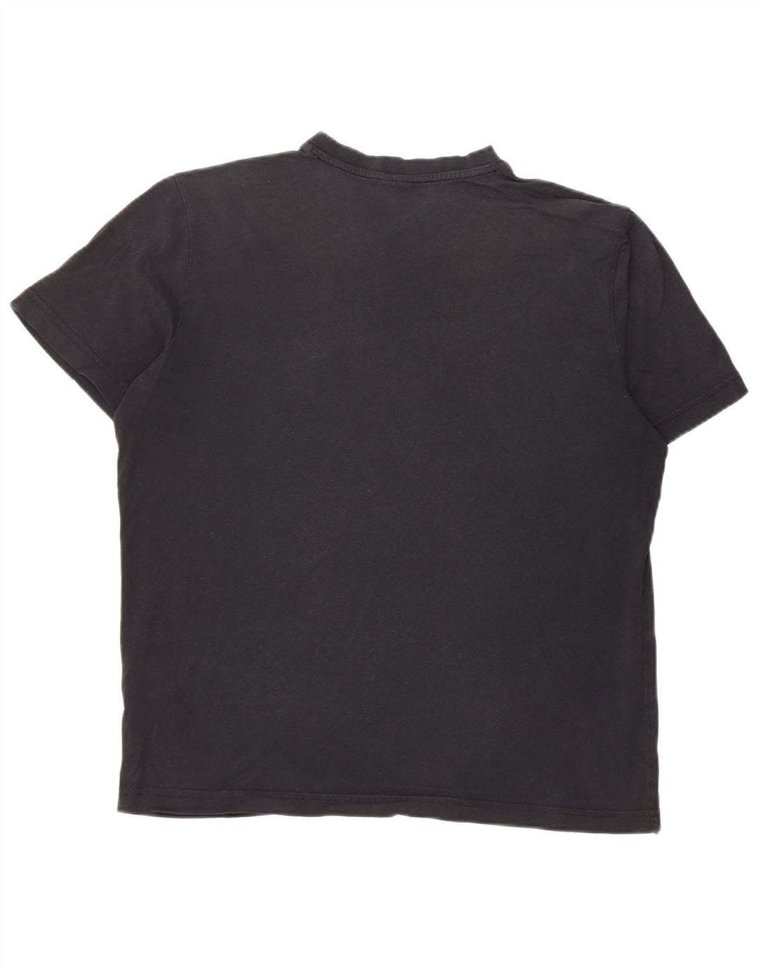 Мужская футболка HUGO BOSS, средний темно-синий хлопок