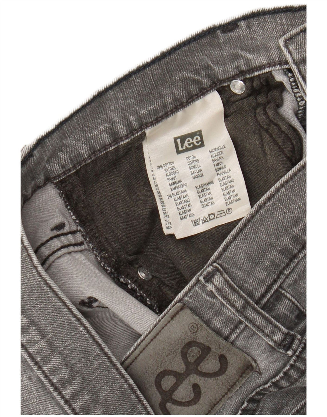 Мужские джинсы Lee Powell Slim W31 L28, серый хлопок