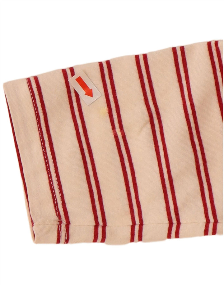 Женская рубашка-поло для регби MARINA YACHTING UK 12, средний цвет в белую полоску