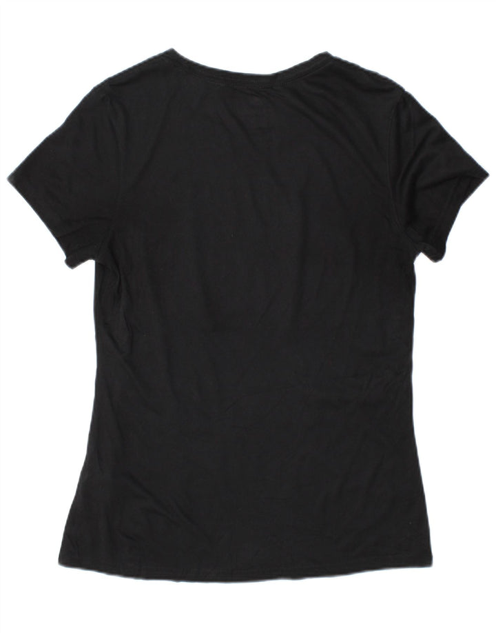 Женская футболка с рисунком Nike Cats Volleyball Top UK 12, средний черный