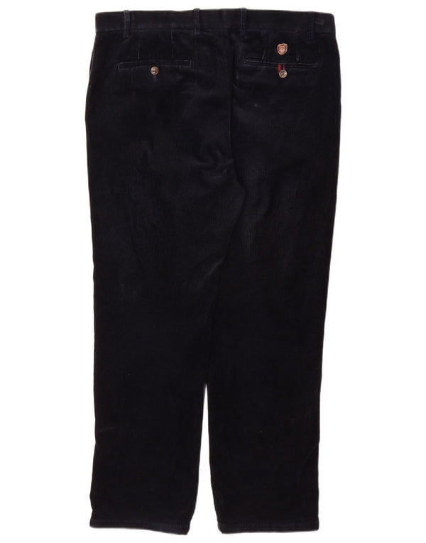 Мужские вельветовые брюки Marks & Spencer Blue Harbour W36 L29 темно-синие