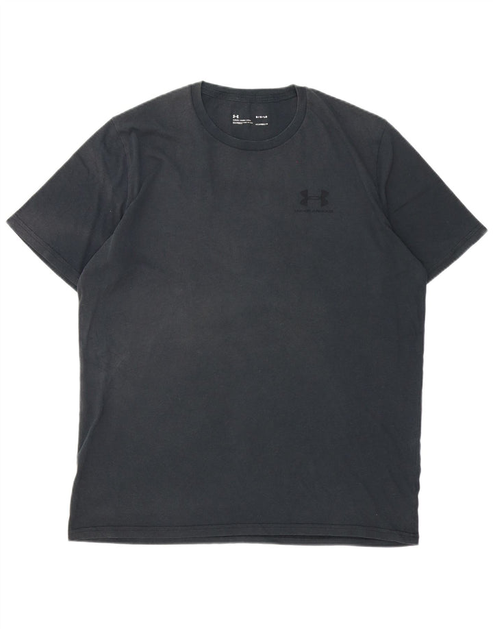 Мужская футболка Heat Gear Under Armour, большая, серая