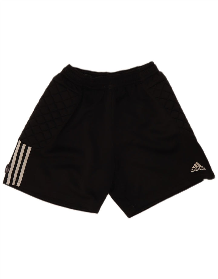 Мужские спортивные шорты Adidas Climalite, большие черные из полиэстера