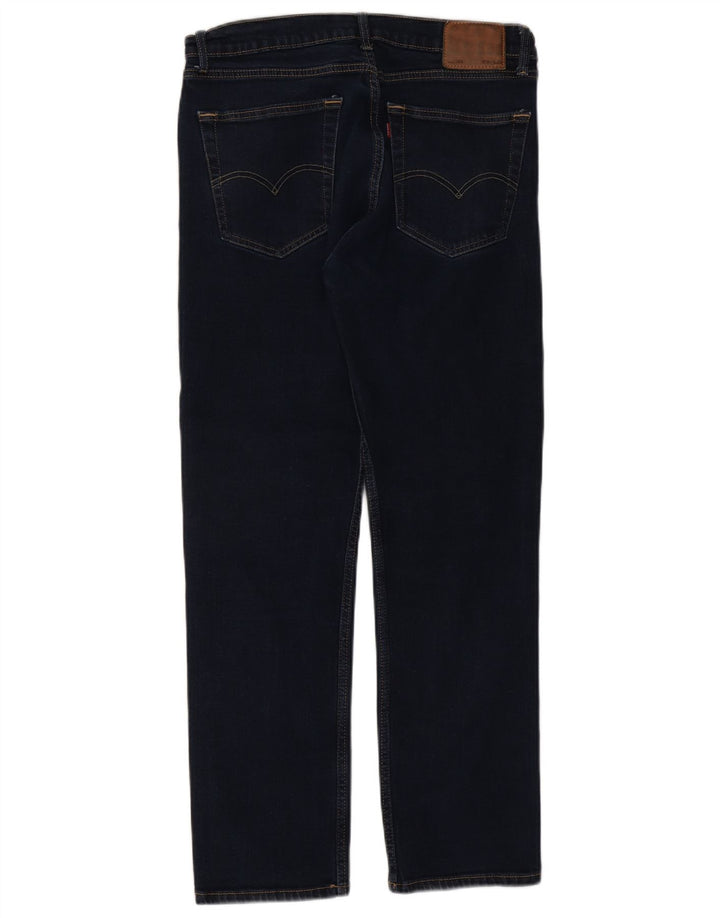 Мужские прямые джинсы Levi's 505 W36 L32 темно-синие, хлопок