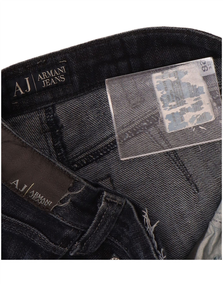 Женские прямые джинсы Armani W26 L32 Темно-синие, хлопок