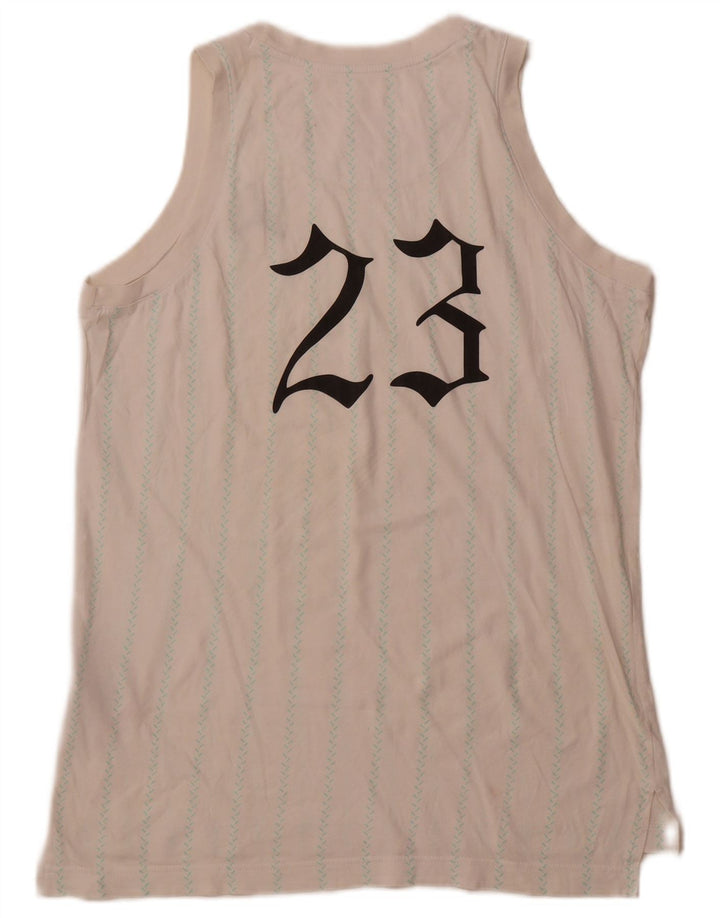 Жилет с рисунком JORDAN для мальчиков, 13–14 лет, XL, хлопок в белую полоску