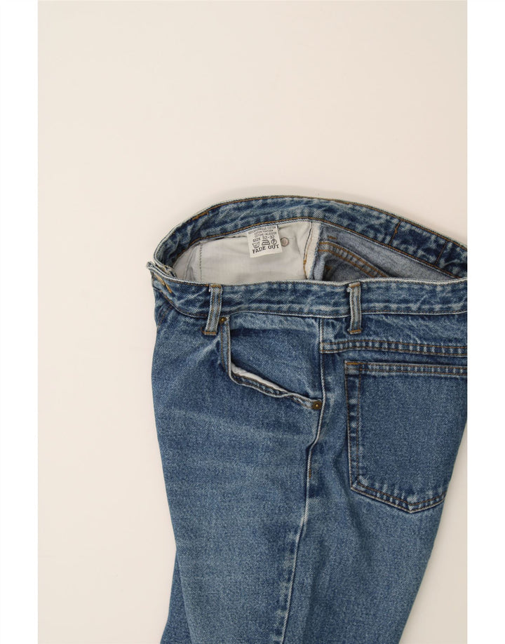 VINTAGE Womens Tapered Jeans W32 L32 Blue Cotton Vintage Vintage and Second-Hand Vintage from Messina Hembry 