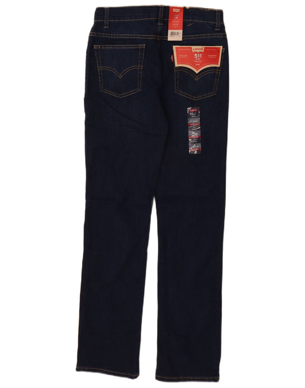 Джинсы Levi's Boys 511 Slim 13-14 лет W26 L30 Темно-синие, хлопок