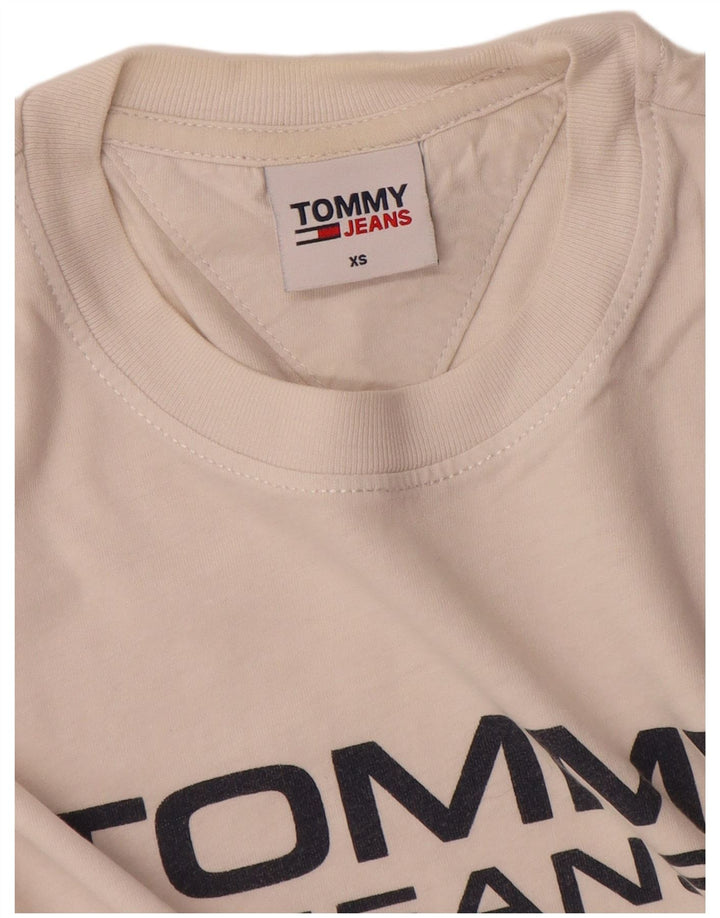 Tommy Hilfiger Мужская футболка с рисунком Top XS Белый