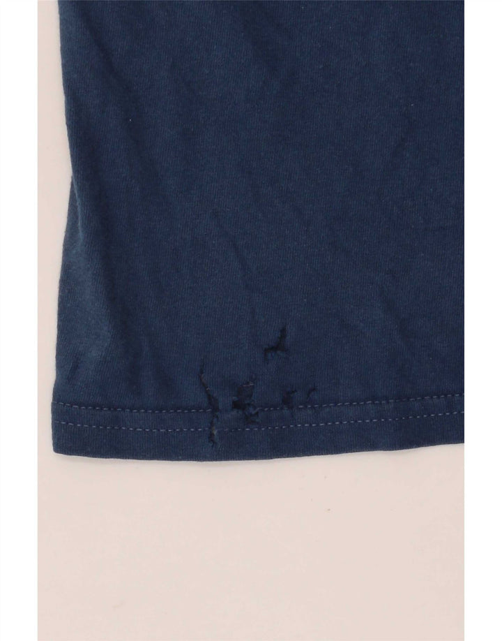Мужская футболка с рисунком Vans Top XL, синяя, хлопок