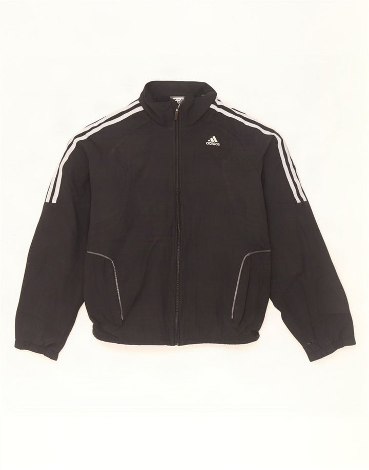 Мужская спортивная куртка Adidas Climalite, маленькая черная