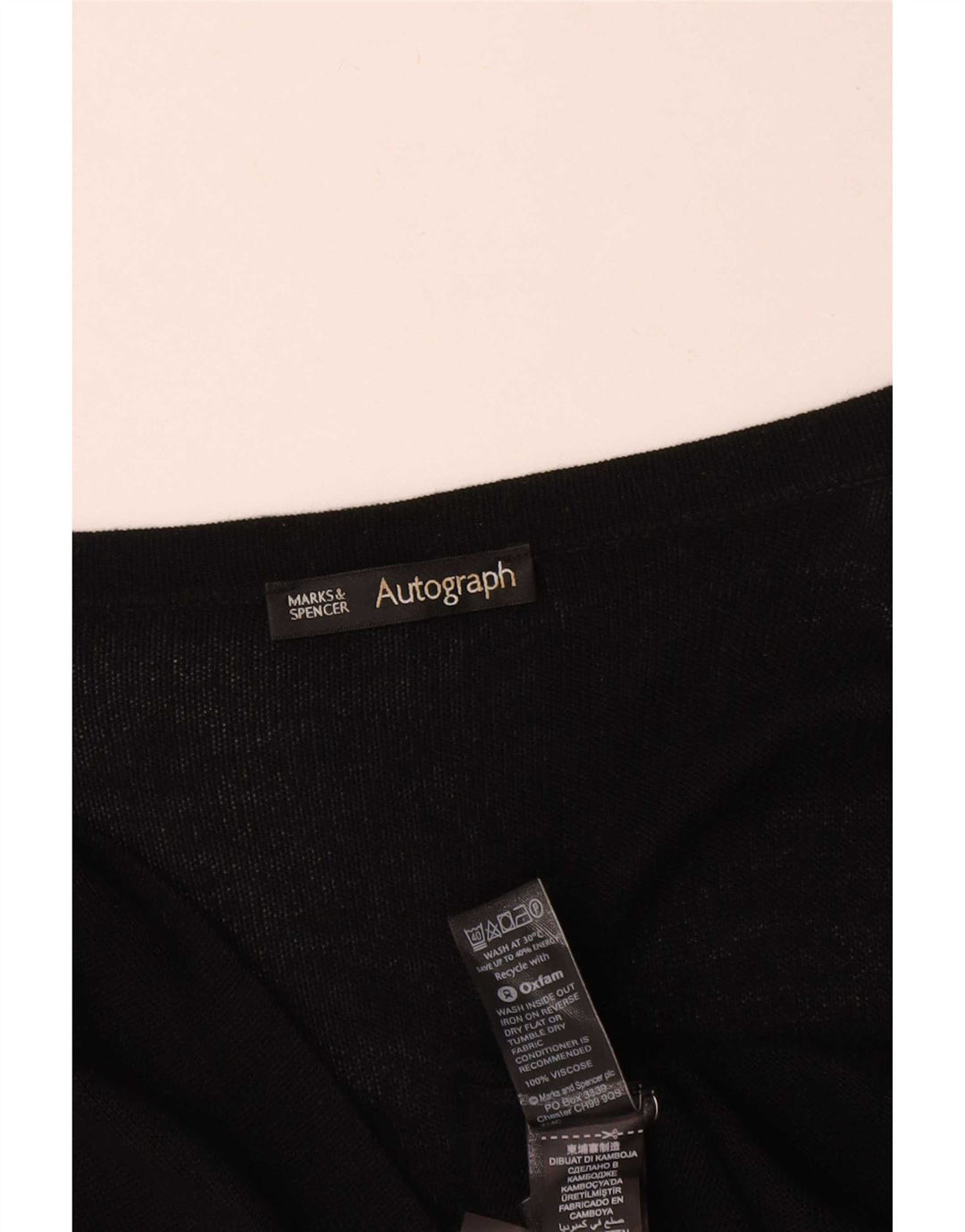 Женский кардиган с автографом Marks & Spencer UK 16, большой черный