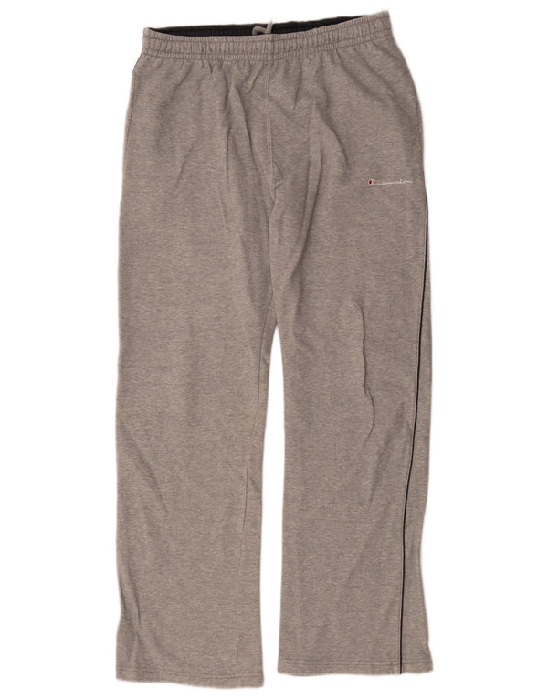 Champion Mens Tracksuit Trousers XL  Grey Flecked Cotton
