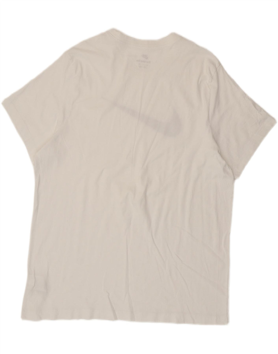 Мужская футболка с рисунком Nike 2XL, белый хлопок