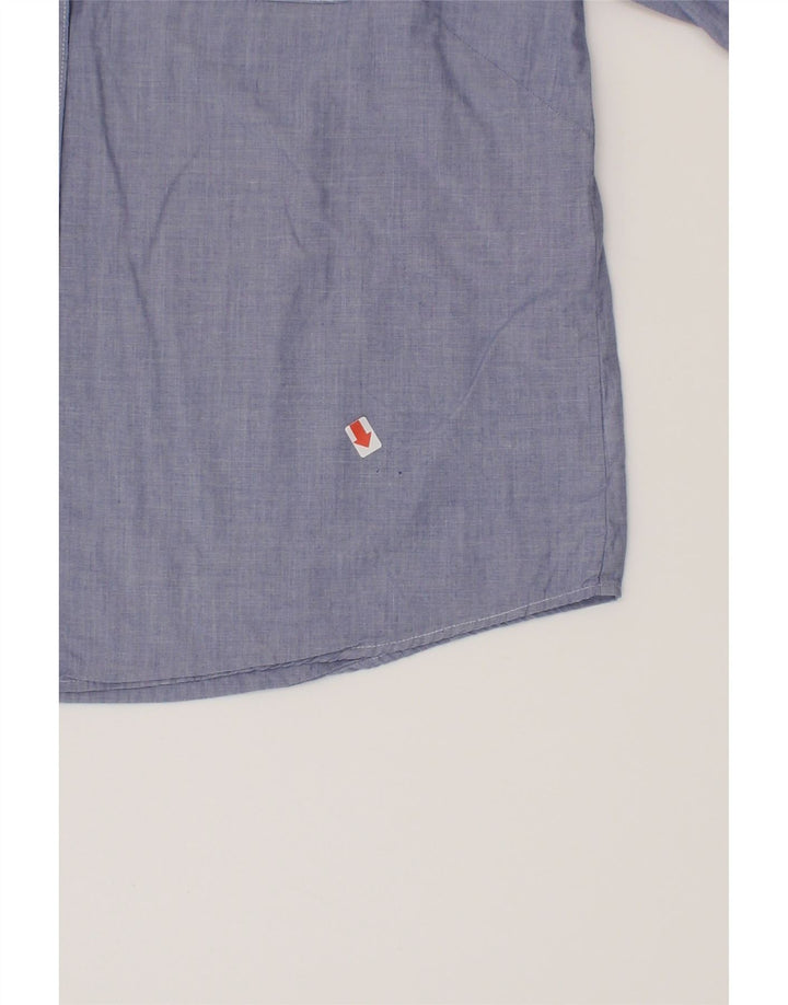 LEE Womens 3/4 Sleeve Shirt UK 16 Large Blue Cotton Vintage Lee and Second-Hand Lee from Messina Hembry 