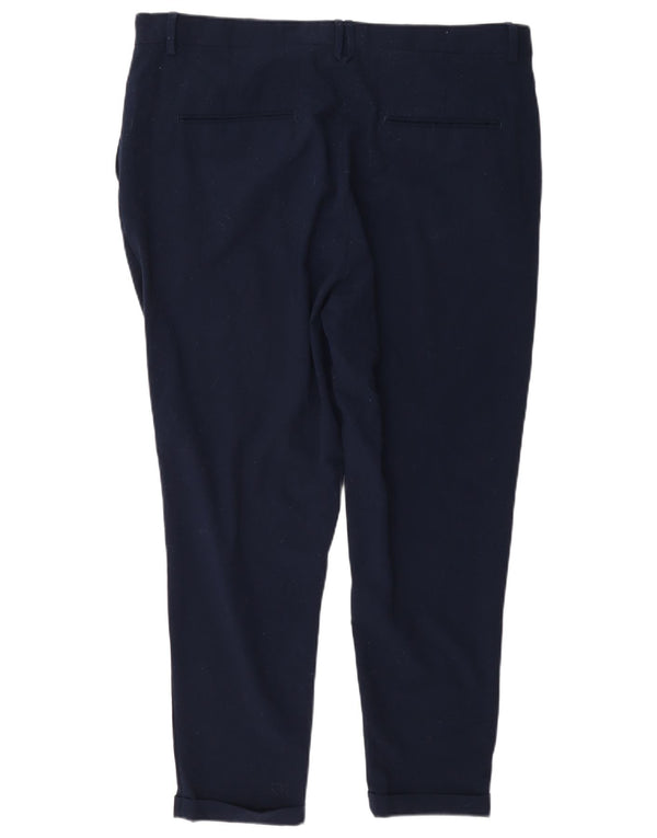 Женские узкие брюки чинос Zara EU 46 2XL W36 L26 Темно-синие