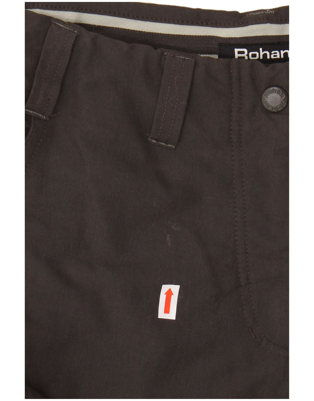 Женские прямые походные брюки ROHAN UK 10, маленькие W30 L31, коричневые, полиамид